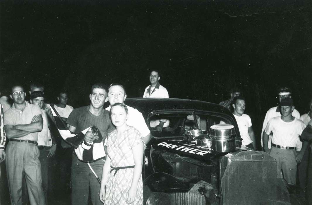 Portraits - Group, tunis speedway, history of Iowa, Iowa History, Entertainment, Motorized Vehicles, Volgarino, Jim, Sports, Iowa, Waterloo, IA