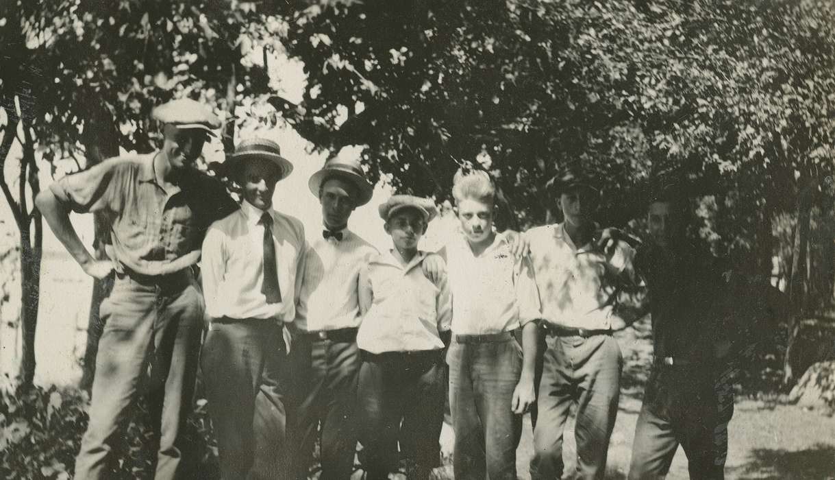 Portraits - Group, boy scouts, Clear Lake, IA, history of Iowa, Iowa History, Iowa, McMurray, Doug, Children