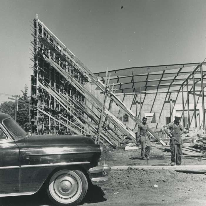 construction, history of Iowa, workers, Waverly Public Library, working men, Iowa, men, Iowa History, IA, Labor and Occupations