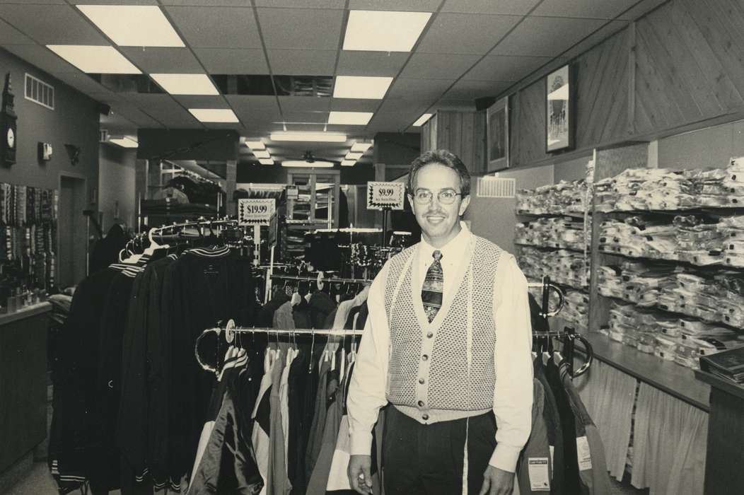 clothing, Waverly Public Library, history of Iowa, Iowa History, Businesses and Factories, clothing store, tailor, Iowa, men's clothing, Portraits - Individual