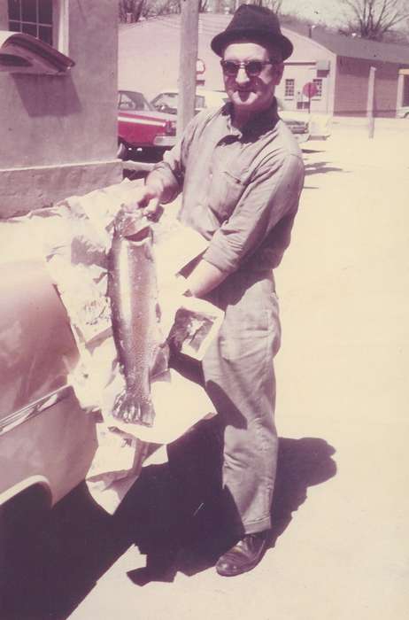 history of Iowa, Iowa History, IA, Baker, Earline, fish, Iowa, Outdoor Recreation, trout