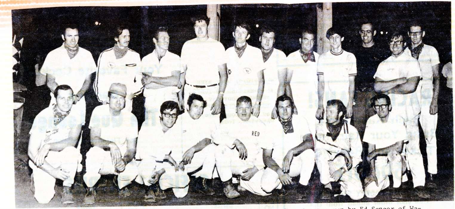 Portraits - Group, tunis speedway, history of Iowa, Iowa History, Entertainment, racecar driver, Volgarino, Jim, Sports, Iowa, Waterloo, IA