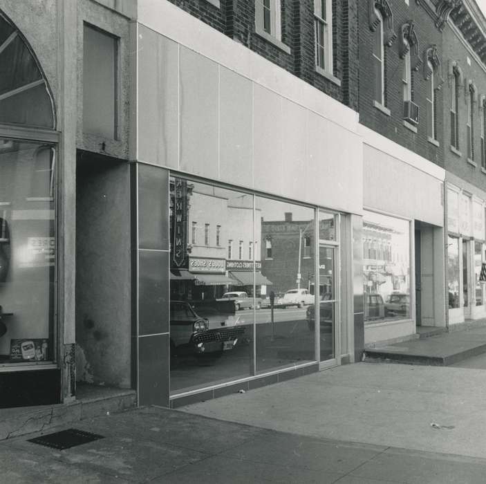 Cities and Towns, storefront, Iowa History, Waverly Public Library, Iowa, history of Iowa, Businesses and Factories, Waverly, IA