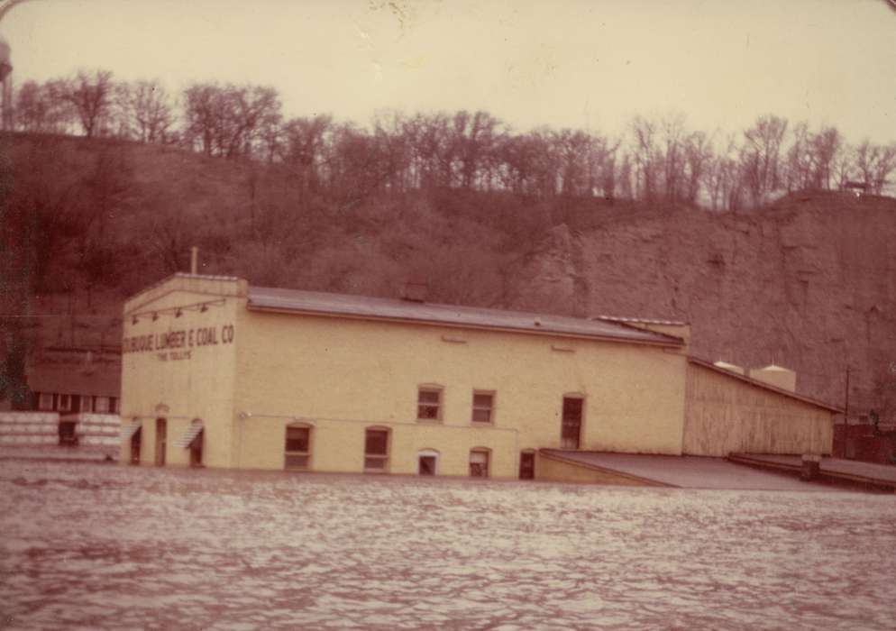 Davis-Orwoll, Shirley, Iowa, coal, lumber, Businesses and Factories, Dubuque, IA, history of Iowa, Floods, Iowa History