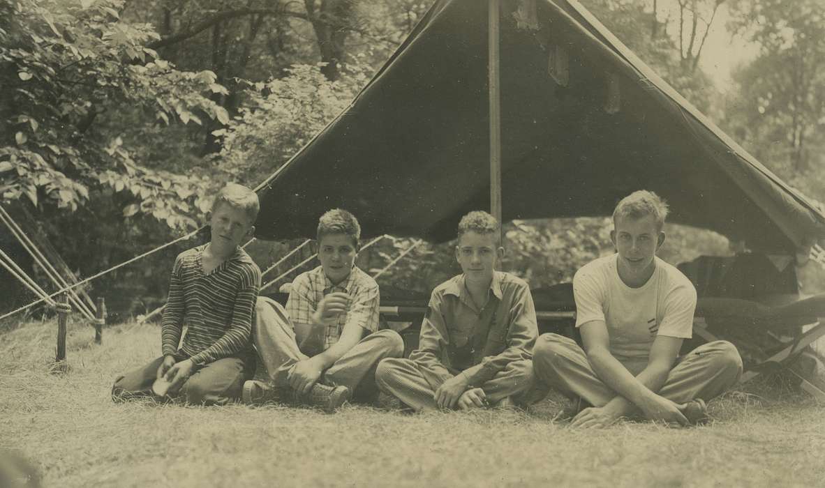 Portraits - Group, Lehigh, IA, history of Iowa, Iowa History, Iowa, Outdoor Recreation, McMurray, Doug, Children
