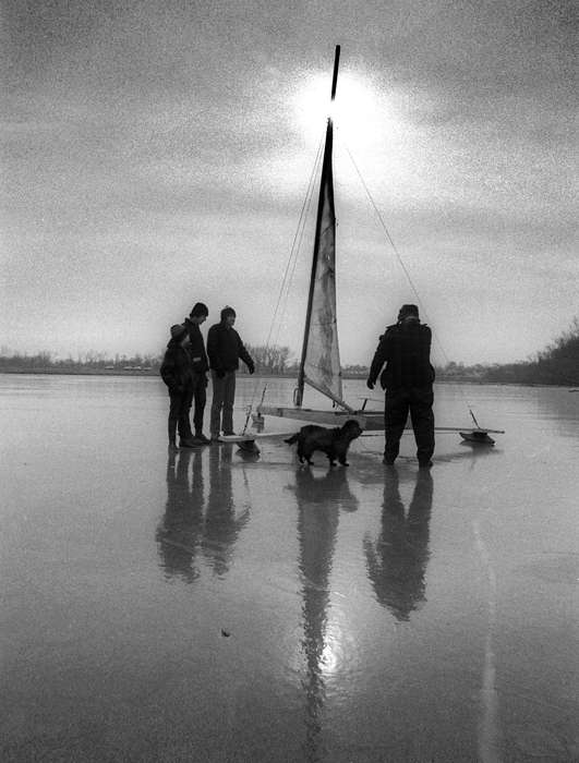 history of Iowa, Iowa History, Ottumwa, IA, Lemberger, LeAnn, Winter, Iowa, Outdoor Recreation, ice boating
