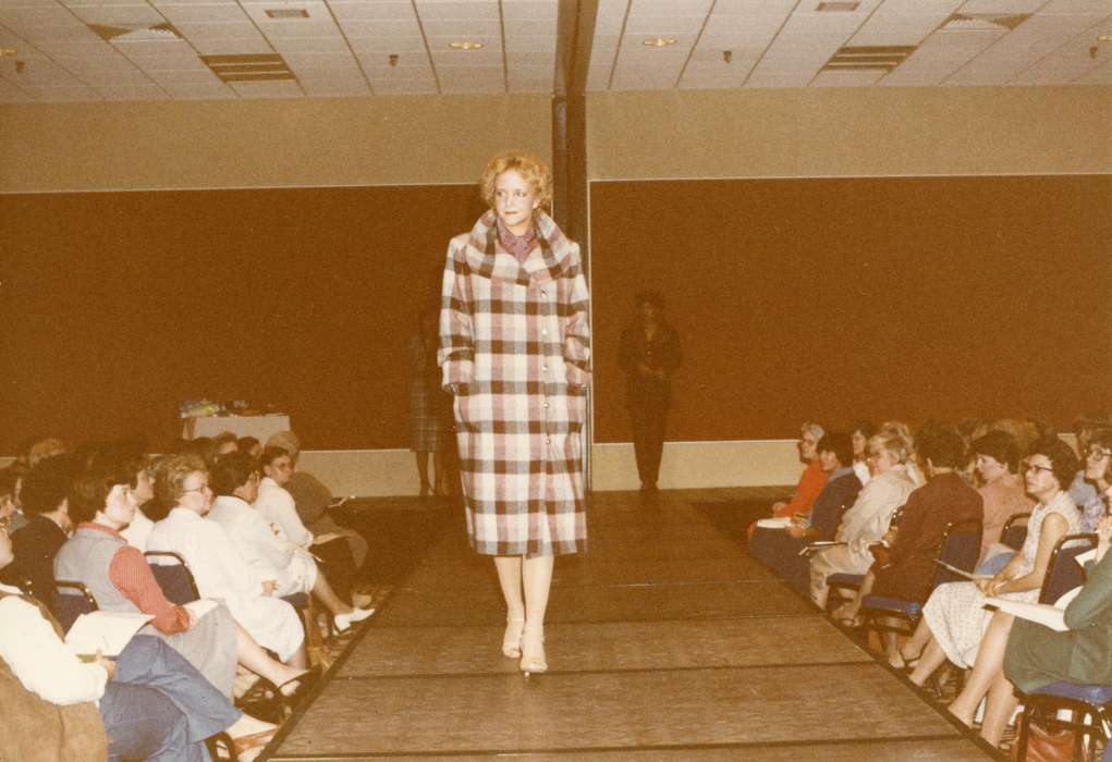 history of Iowa, fashion show, Iowa History, Entertainment, runway, Cedar Rapids, IA, Iowa, Karns, Mike, model, Labor and Occupations