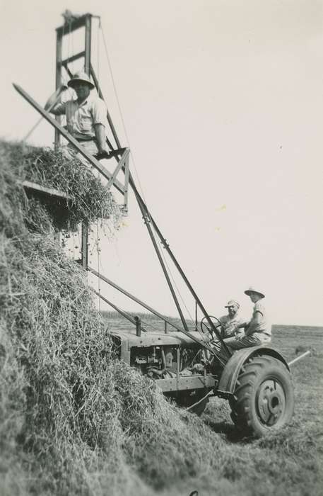 Farming Equipment, history of Iowa, Iowa History, Schmillen, Gloria, Marcus, IA, tractor, Iowa, Farms