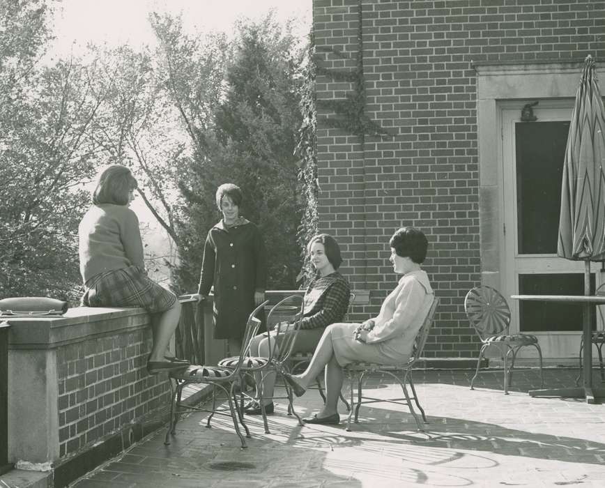 Iowa, UNI Special Collections & University Archives, Schools and Education, uni, university of northern iowa, balcony, Cedar Falls, IA, history of Iowa, iowa state teachers college, Iowa History