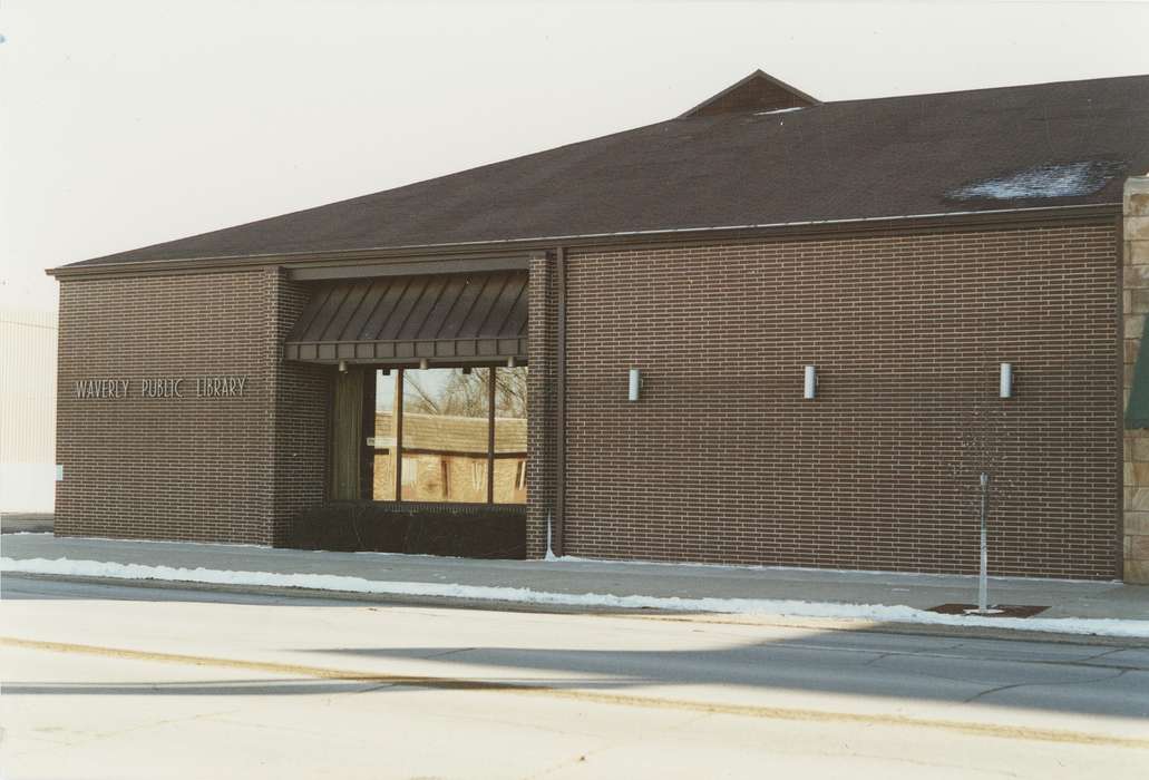 library, brick building, Iowa, Waverly Public Library, Cities and Towns, Civic Engagement, history of Iowa, Waverly, IA, Main Streets & Town Squares, Iowa History