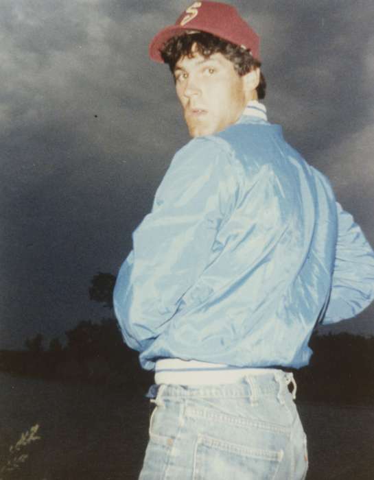 Corbin, Kim, history of Iowa, Iowa History, windbreaker, fishing, Iowa, Outdoor Recreation, Davenport, IA, hat, Portraits - Individual
