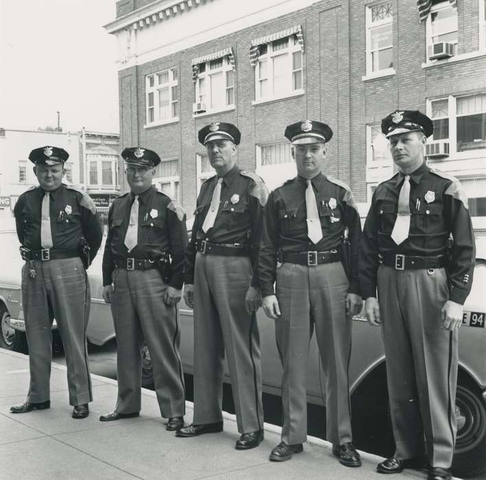 history of Iowa, Waverly Public Library, Iowa, police, Prisons and Criminal Justice, Iowa History, IA, police officer