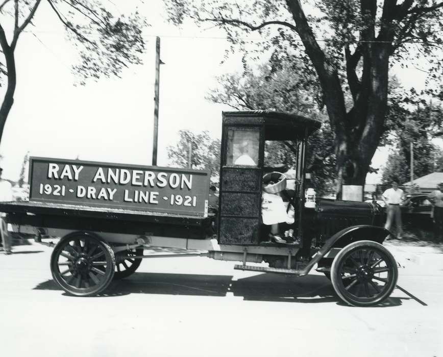 history of Iowa, Iowa History, Iowa, truck, Waverly Public Library, Motorized Vehicles