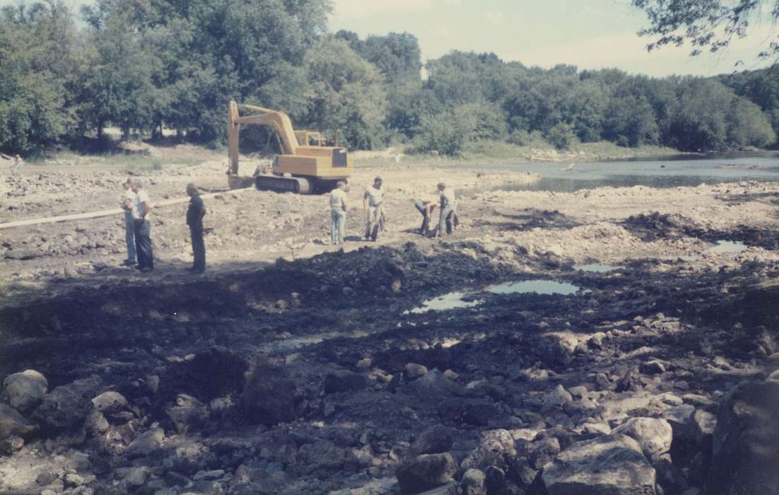 Iowa History, Lakes, Rivers, and Streams, Iowa, lake, Anamosa, IA, Labor and Occupations, Hatcher, Cecilia, history of Iowa, construction