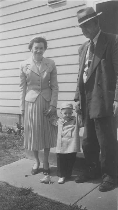 Iowa History, grandparents, Iowa, history of Iowa, Portraits - Group, Families, Feeney, Mary, Davenport, IA