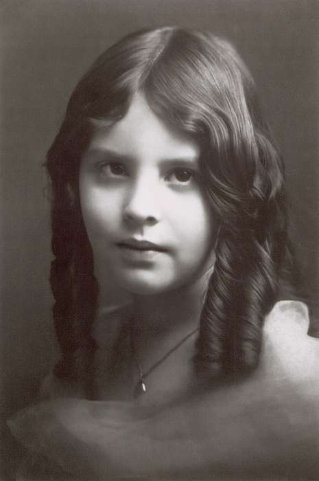 kid, history of Iowa, Iowa History, curls, cross-dress, child, hair, Fisher, Jennifer, Sigourney, IA, necklace, Iowa, boy, hairstyle, Children, Portraits - Individual