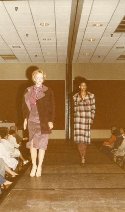 history of Iowa, fashion show, Iowa History, Entertainment, runway, Cedar Rapids, IA, Iowa, Karns, Mike, model, Labor and Occupations