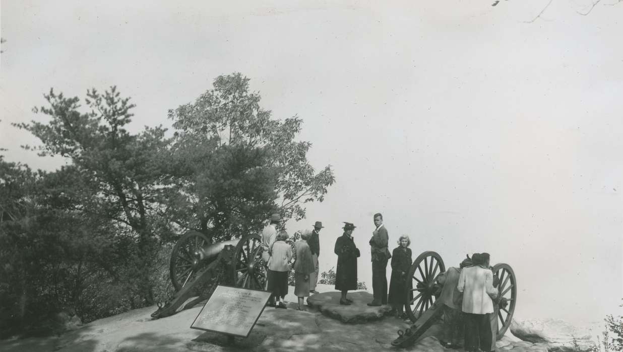 Portraits - Group, Travel, history of Iowa, Iowa History, Lookout Mountain, GA, canon, Iowa, monument, McMurray, Doug