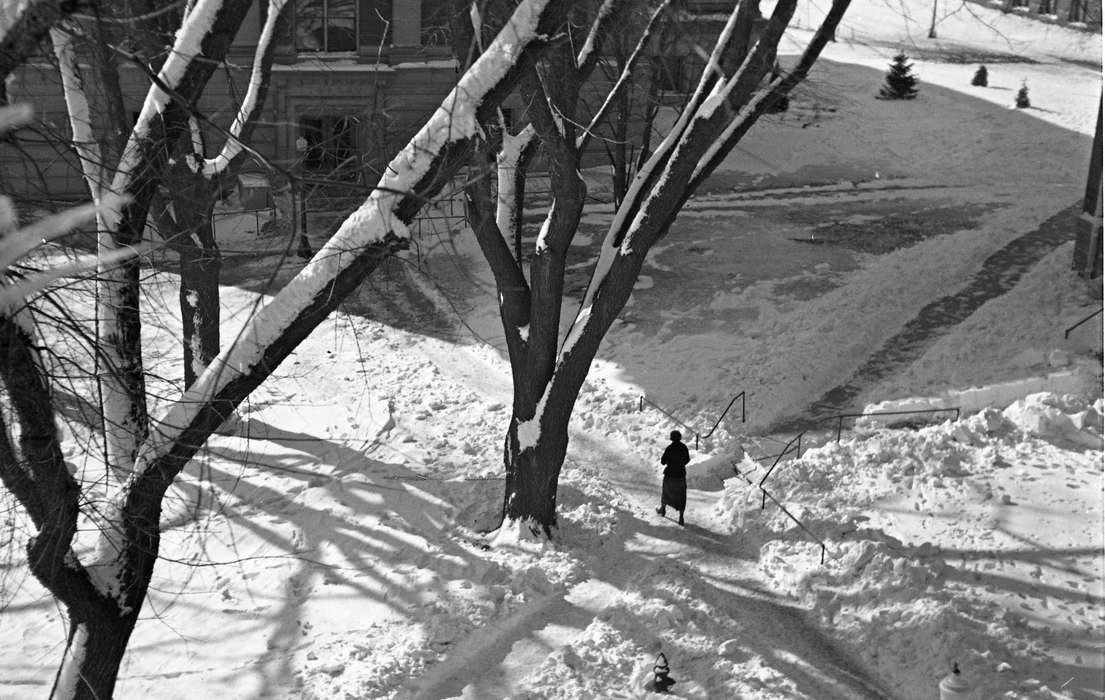 Iowa History, Iowa, Schools and Education, university of northern iowa, iowa state teachers college, uni, Aerial Shots, UNI Special Collections & University Archives, snow, Cedar Falls, IA, history of Iowa, Winter