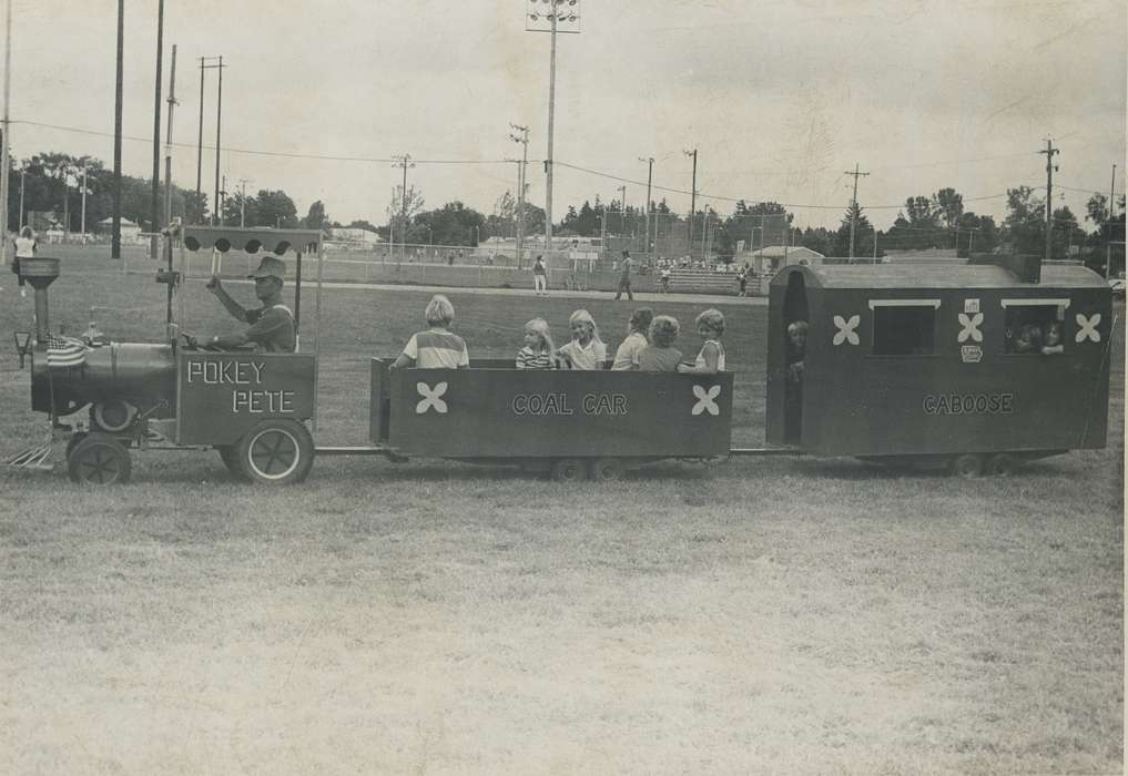 train, Children, history of Iowa, Entertainment, Waverly Public Library, Waverly, IA, county fair, Iowa, Motorized Vehicles, Outdoor Recreation, fairgrounds, Iowa History, children, Fairs and Festivals