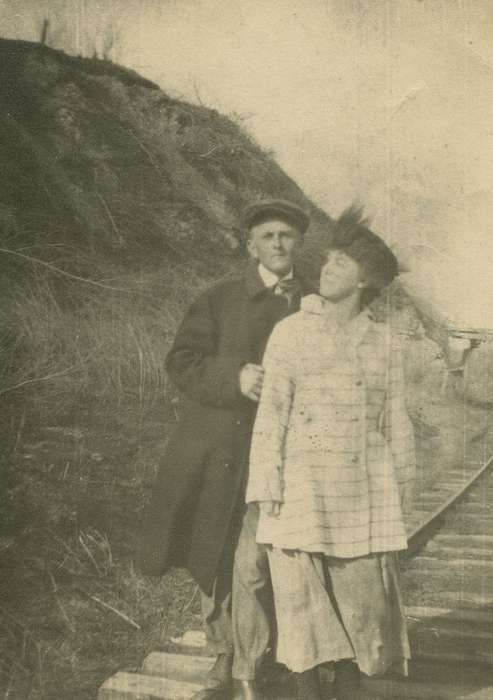 Portraits - Group, West Union, IA, history of Iowa, Iowa, Iowa History, Fink-Bowman, Janna, train track
