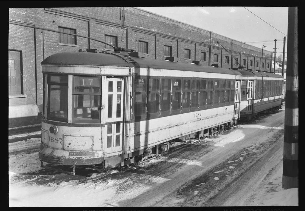 Montreal, Quebec, trolley, Iowa History, history of Iowa, Archives & Special Collections, University of Connecticut Library, Iowa
