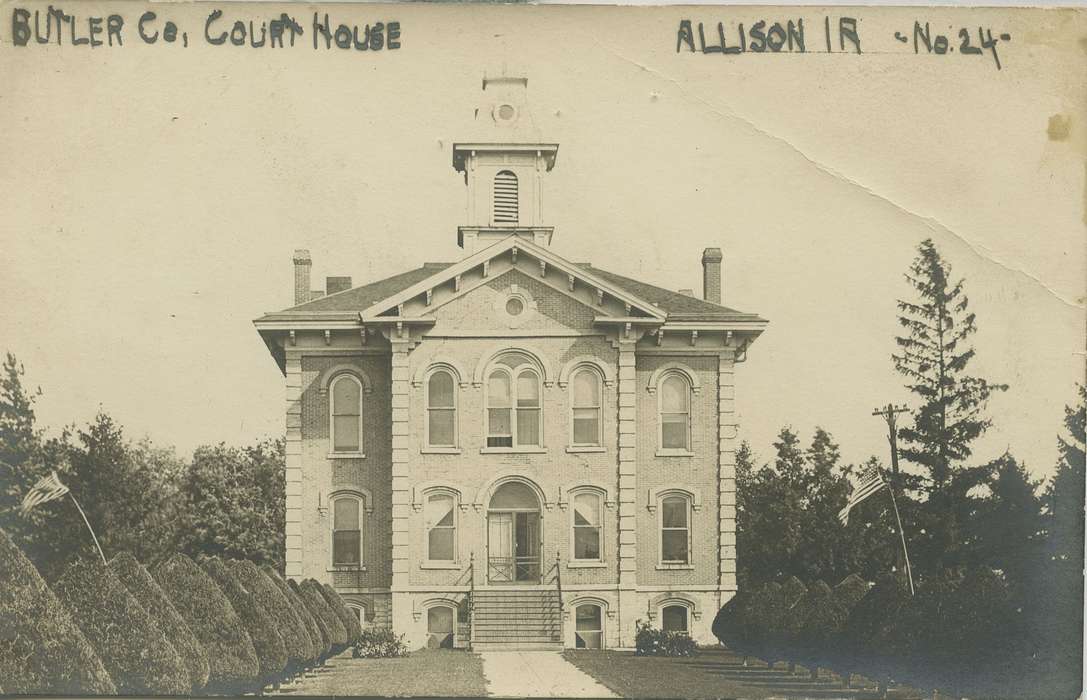 Iowa, Cities and Towns, courthouse, history of Iowa, Allison, IA, Iowa History, Dean, Shirley