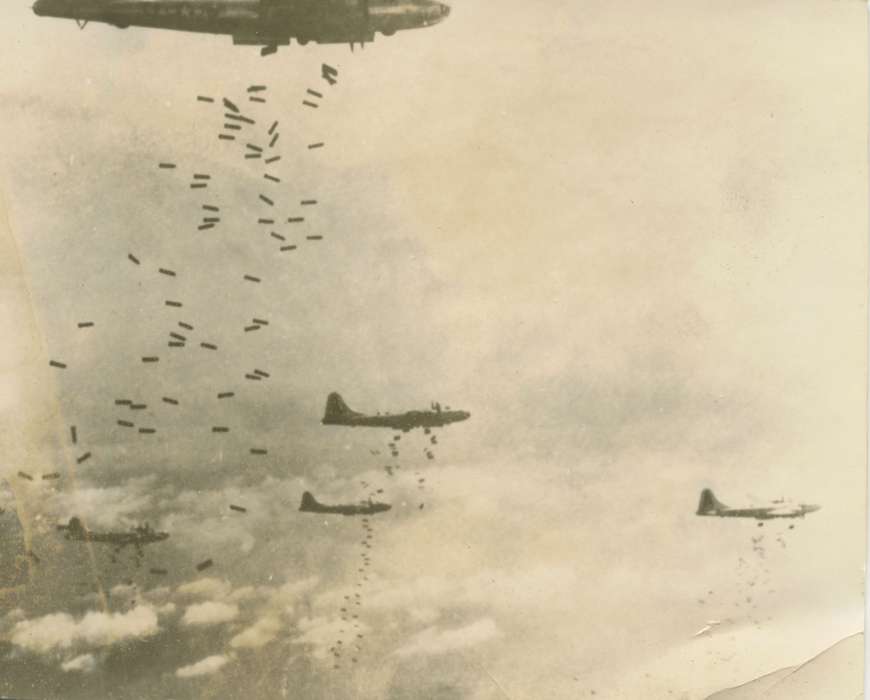 bomb, Guam, Military and Veterans, Iowa History, Iowa, history of Iowa, wwii, airplane, Roquet, Ione, Travel