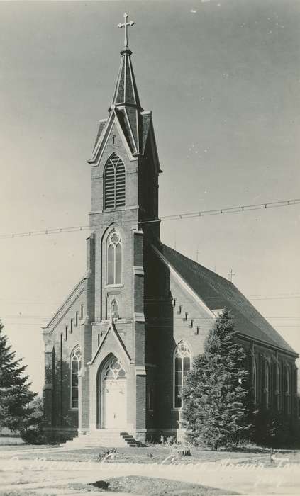 Cities and Towns, Iowa History, Iowa, Nashua, IA, church, Palczewski, Catherine, Religious Structures, history of Iowa