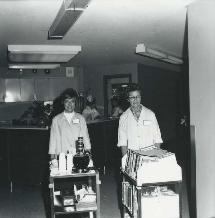 history of Iowa, nurses, Iowa History, books, Iowa, coffee, Hospitals, Waverly Public Library